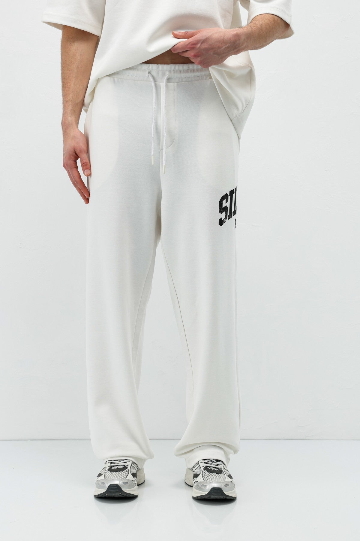 Oversized Printed Sweatsuit Set V90-27