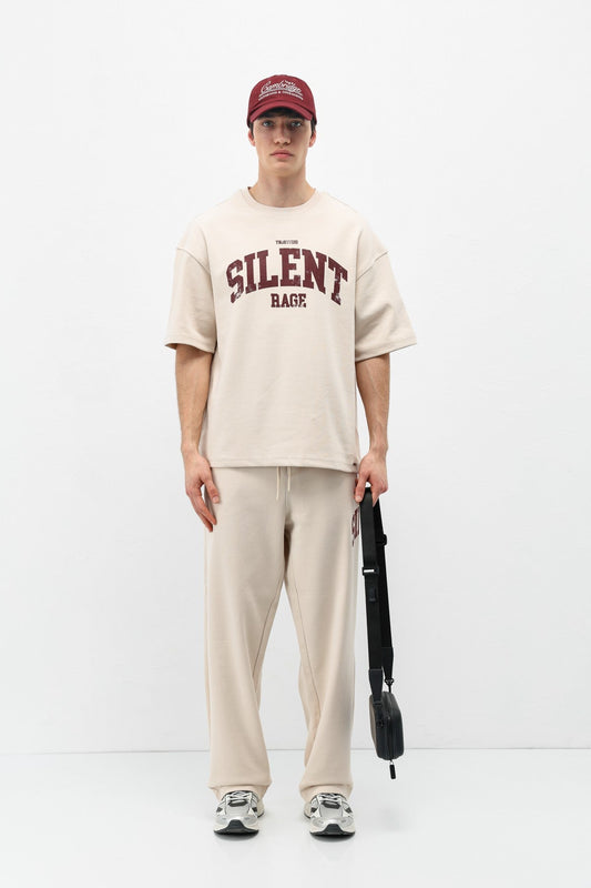 Oversized Printed Sweatsuit Set V90-27