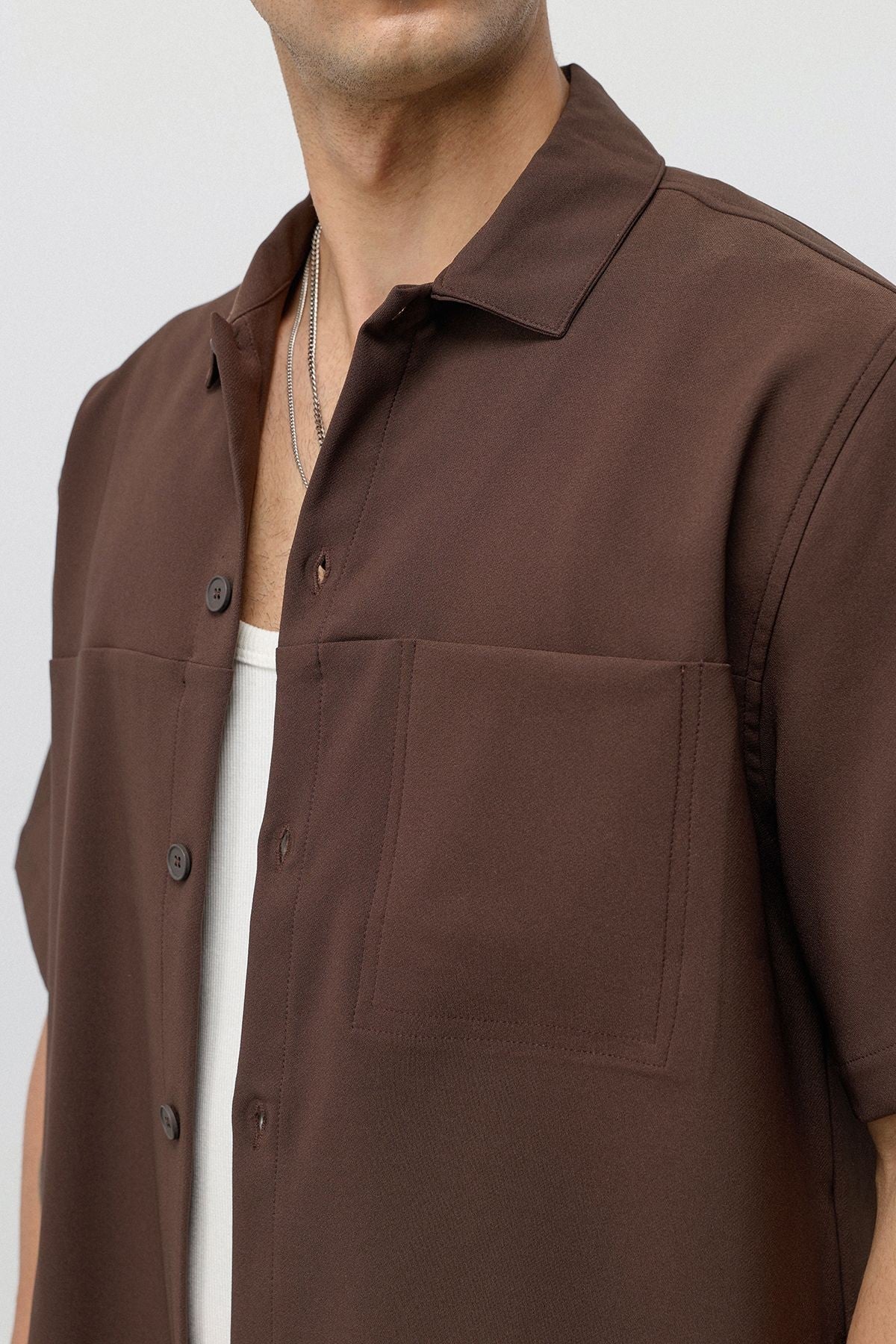 Relaxed-Fit Oversized Shirt and Pants Set