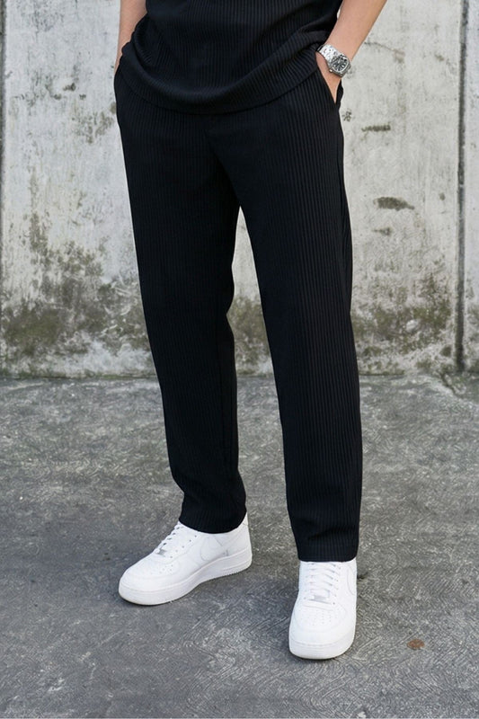 Drawstring Baggy-Fit Pants
