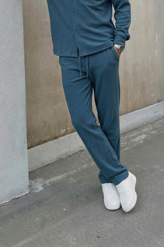 Drawstring Baggy-Fit Pants