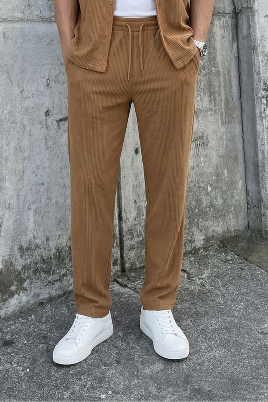 Drawstring Baggy-Fit Pants