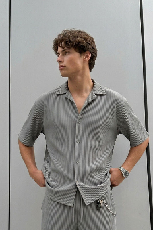 Oversized Shirt with Cuffs